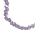 Бусины хрустальные Многогранник 5*4 мм Сиреневый. около 30 см нить