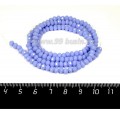 Бусина хрустальная Рондель 4*3,5 мм васильковый около 150 штук/нить