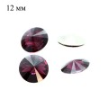 Риволи 12 мм Премиум цвет Amethyst 118 (аметист) 1 штука