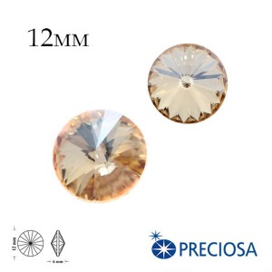 Риволи PRECIOSA Maxima 12 мм Honey 1 штука