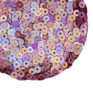 Пайетки Премиум 3 мм матовые Китай, цвет бургунди, 3 грамма/упаковка