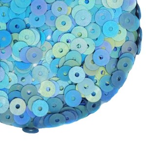 Пайетки Премиум 4 мм матовые Китай, цвет грозовой перевал, 3 грамма/упаковка