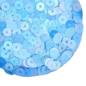 Пайетки Премиум 4 мм матовые Китай, цвет сумерки, 3 грамма/упаковка