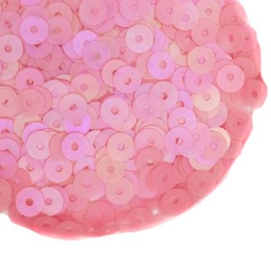 Пайетки Премиум 4 мм матовые Китай, цвет розовое вино, 3 грамма/упаковка