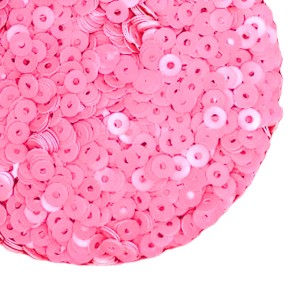 Пайетки 3 мм Китай, цвет неоновый розовый, 3 грамма/упаковка Пайетки 3 мм Китай, цвет неоновый розовый, 3 грамма/упаковка