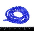 Бусина хрустальная Рондель 2,7*2 мм ультрамарин около 35 см/нить