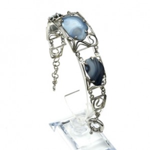 Браслет из агата тиманского, 17см. Браслет из агата тиманского, 17см.