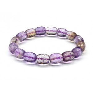 Браслет из Аметрина бочонок 10*12мм, 34,6г