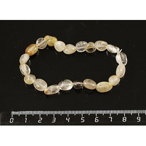 Браслет цитрин овалы