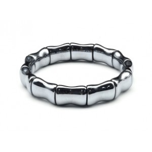 Браслет косточка 12*16мм из терагерца (иск.)