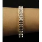 Браслет гематит серебристый (тонировка)