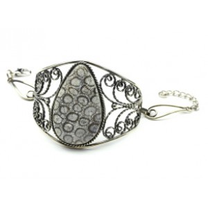 Браслет коралл, 16,5 см. Браслет коралл, 16,5 см.