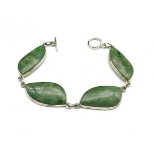 Браслет нефрит, 19,5см.