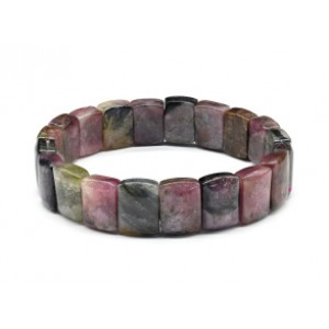 Браслет из Турмалина прямоугольник 14*10мм, 36,3г