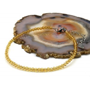 Браслет на ногу из циркона шарик гр.3мм цвет желтый, 21см (иск.) Браслет на ногу из циркона шарик гр.3мм цвет желтый, 21см (иск.)