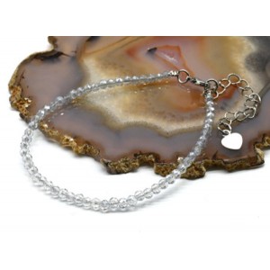 Браслет из циркона шарик гр.3мм цвет хрусталь хамелеон, 18см (иск.) Браслет из циркона шарик гр.3мм цвет хрусталь хамелеон, 18см (иск.)