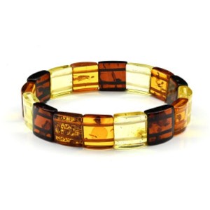 Браслет из натурального янтаря сегмент 12*12мм цвет лимонный, св.коньячный, коньячный, 10,7г, 16см Браслет из натурального янтаря сегмент 12*12мм цвет лимонный, св.коньячный, коньячный, 10,7г, 16см