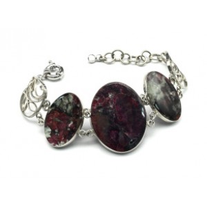 Браслет эвдиалит, 17,5см.