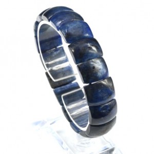 Браслет из Кианита прямоугольник 16*12мм, 51,2г