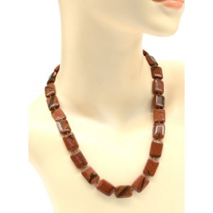 Бусы из авантюрина прямоугольник 13*18мм, 50см (иск.) Бусы из авантюрина прямоугольник 13*18мм, 50см (иск.)