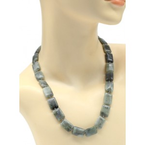 Бусы из лабрадорита прямоугольник 13*18мм, 50см