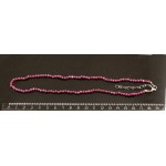 Чокер рубин (нат.) шарик 3мм огранка