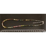 Чокер турмалин овалы и шарик 2мм огранка