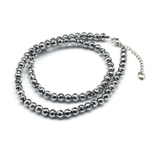 Бусы из циркона шарик гр.6мм цвет серебристый, 48см (иск.) Бусы из циркона шарик гр.6мм цвет серебристый, 48см (иск.)