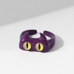 Кольцо «Монстрик» беззубик, цвет фиолетовый, безразмерное Кольцо «Монстрик» беззубик, цвет фиолетовый, безразмерное