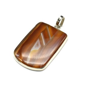 Кулон агат 27*41мм.