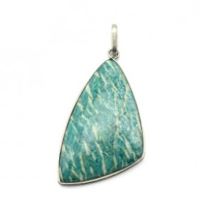 Кулон амазонит "Грация" 28*47мм.