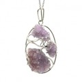 Кулон из аметиста 34*52мм Кулон из аметиста 34*52мм