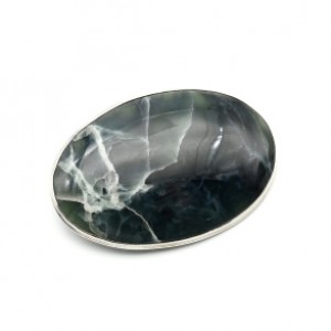 Брошь офит "Овал"  48*33мм.