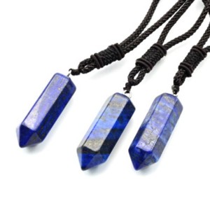 Кулон из лазурита кристалл 14*44мм
