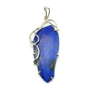 Кулон азурмалахит 30*70мм.