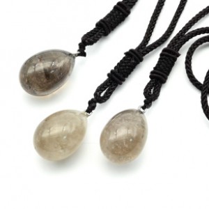 Кулон из раухтопаза капля 20*30мм