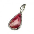 Кулон родонит 22*39мм