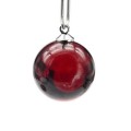 Кулон шарик из янтаря 16мм цвет вишня (иск.) Кулон шарик из янтаря 16мм цвет вишня (иск.)