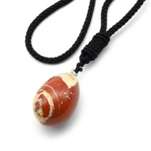 Кулон из яшмы капля 20*30мм