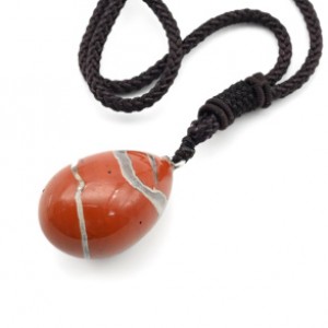 Кулон из яшмы капля 20*30мм