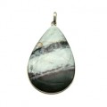 Кулон яшма уральская 36*54мм.