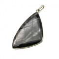 Кулон гиперстен "Грация" 33*55мм.