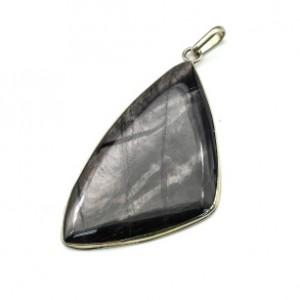 Кулон гиперстен "Грация" 33*55мм.