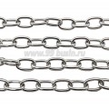 Цепочка нерж. Овальные звенья, 8*6*1,3 мм 1 метр/упак