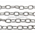 Цепочка нерж. Овальные звенья, 8*6*1,5 мм 1 метр/упак
