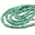 Бусины из амазонита кристаллы 7-8мм, 20см, 44 бусины, 16г Бусины из амазонита кристаллы 7-8мм, 20см, 44 бусины, 16г