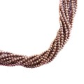 Натуральный камень ГЕМАТИТ бусины круглые 2 мм, цвет шоколадный, около 40 см/нить Натуральный камень ГЕМАТИТ бусины круглые 2 мм, цвет шоколадный, около 40 см/нить