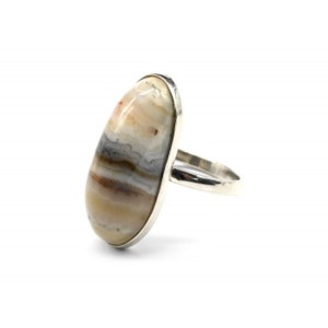 Кольцо агат переливт 12*28мм
