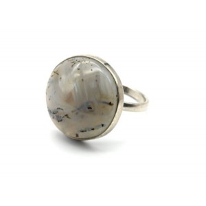 Кольцо агат бразильский 21мм.