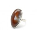 Кольцо из агата 18*32мм, .
